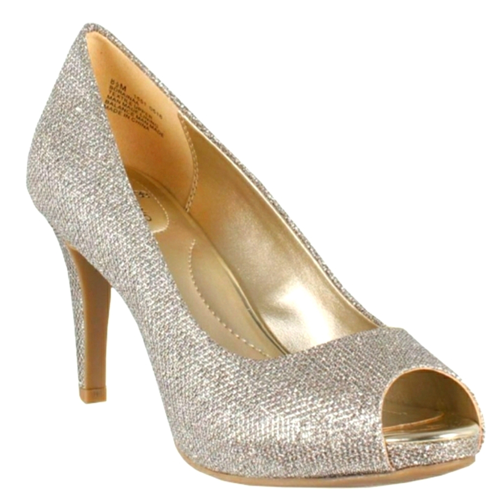 BANDOLINO Sparkle Rhinestone Heels